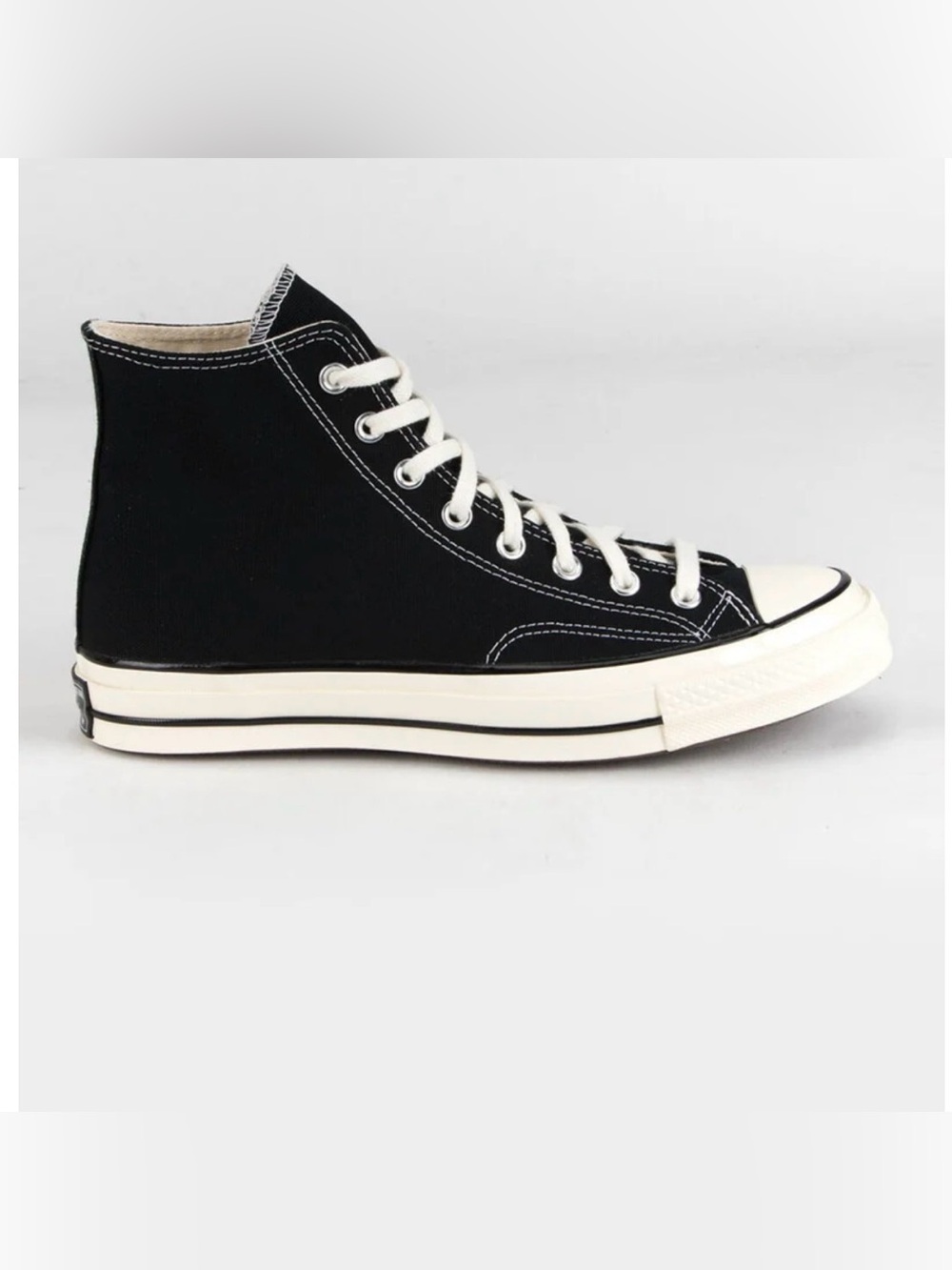 Converse Chuck 70 Retro Reissue High Top Black Sneakers Men’s 6.5 Women’s 8.5